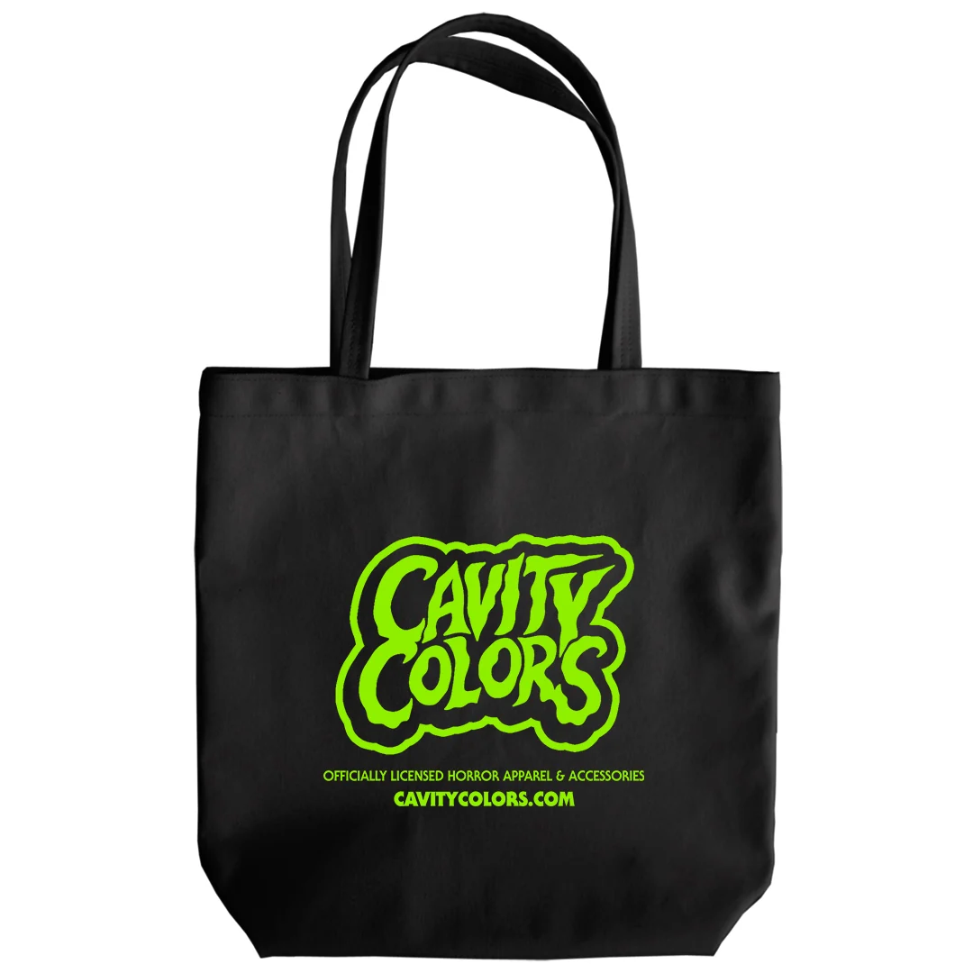 CAVITYCOLORS - TOTE BAG (BLACK) - Image 2