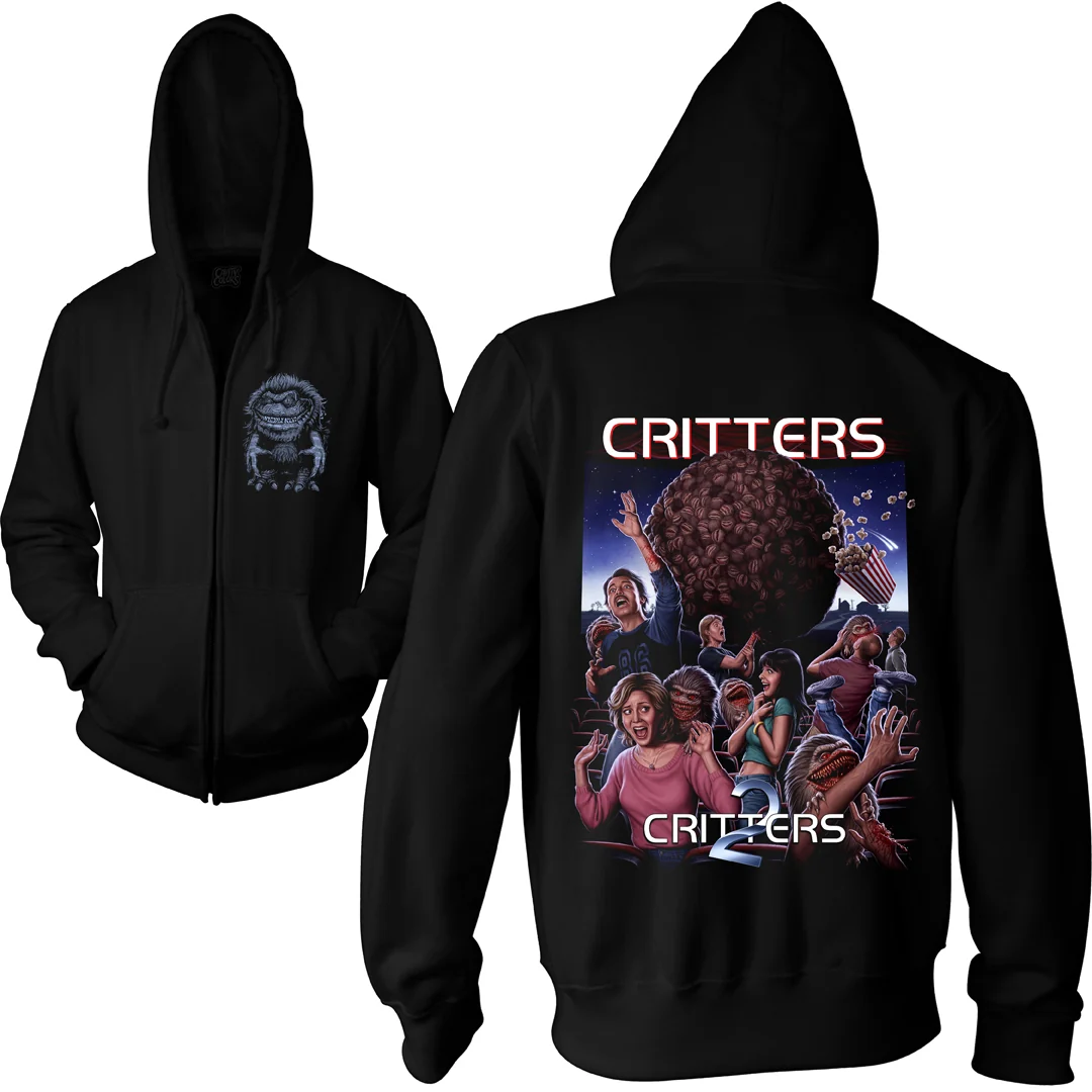 CRITTERS: DOUBLE-FEATURE MAYHEM - ZIP-UP HOODIE