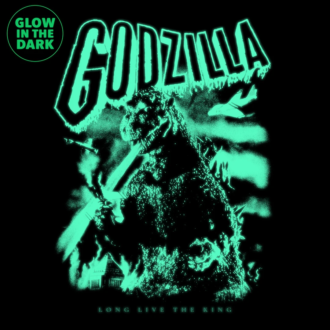 GODZILLA 1954: GLOW IN THE DARK - T-SHIRT (COMFORT COLORS) - Image 2