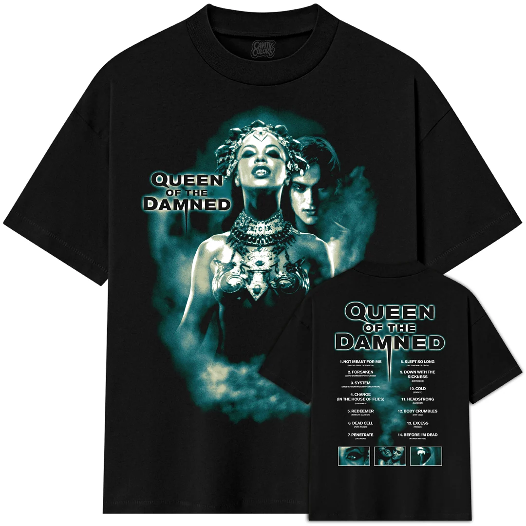 QUEEN OF THE DAMNED: HEAVY METAL - T-SHIRT (SHAKA WEAR)