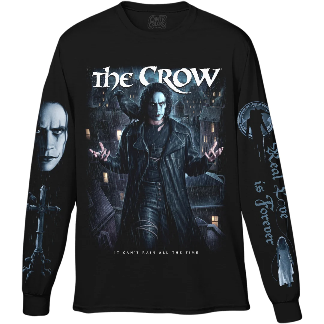 THE CROW: ERIC DRAVEN - LONG SLEEVE SHIRT