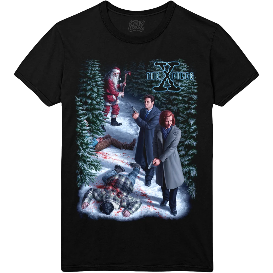 X-FILES: PSYCHO SANTA - T-SHIRT